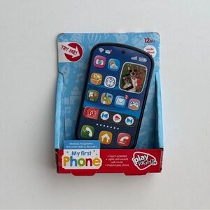 My First Phone - Blue Interactive Learning Toy